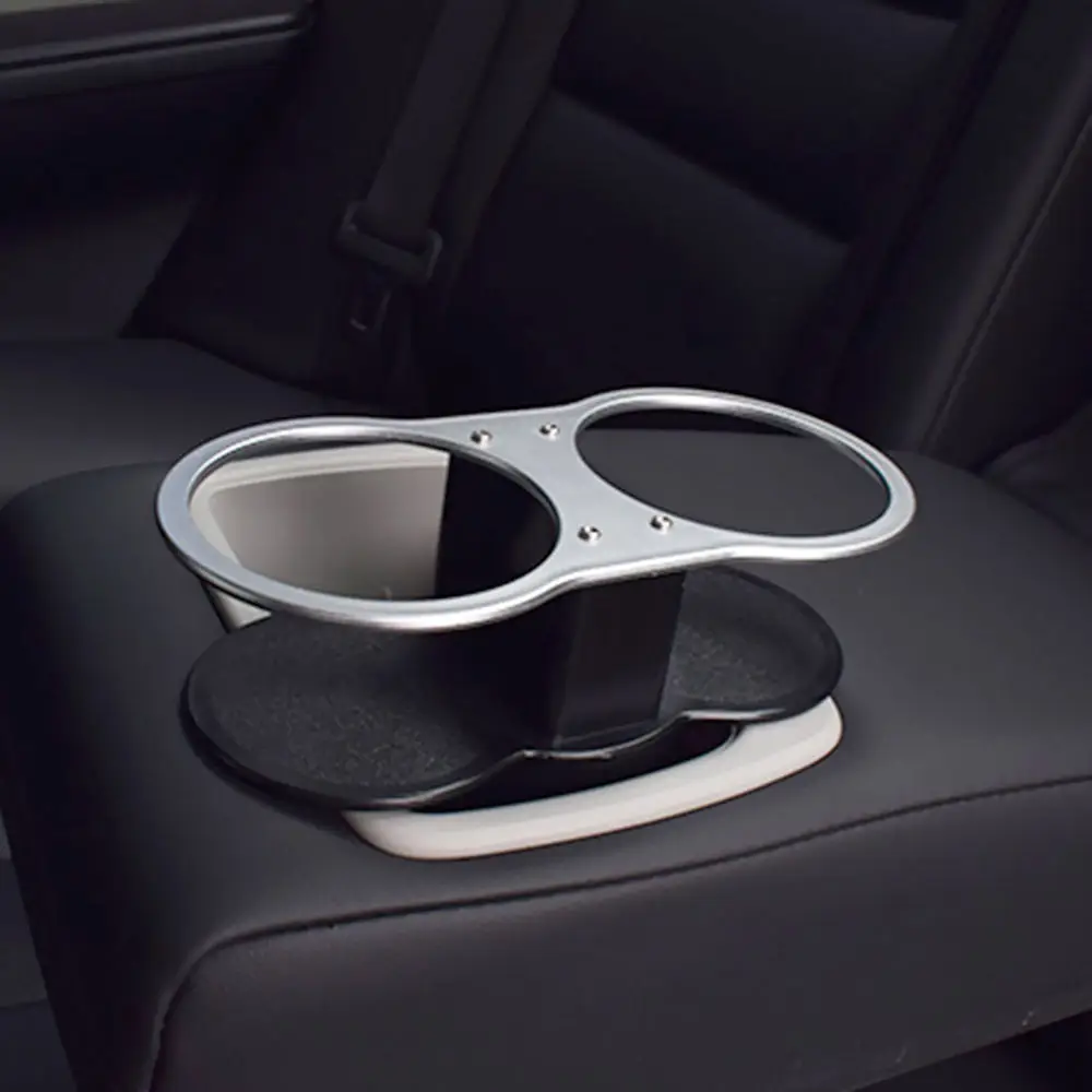 

Double Car Drink Holder Double Holes Car Mount Cup Holder Auto Supplies Car Accessories Car Water Cup Holder