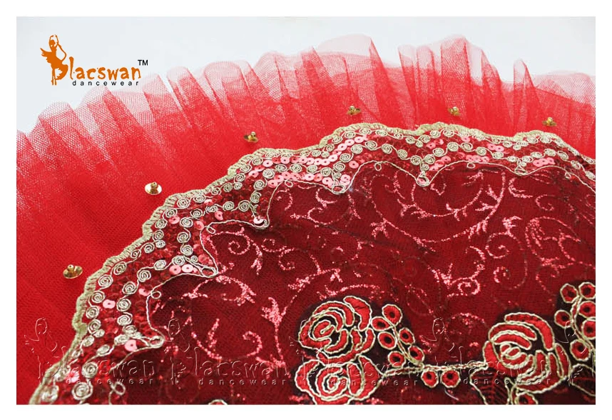 

Performance Tutu Don Quixote Red Spanish Professional Ballet Tutu Costume BT640A Girl Pancake Ballet Tutu Costume Dance Troupe
