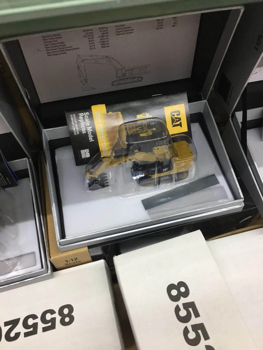 Бренд Diecast Masters 1/125 весы Caterpillar Cat 390F L Гидравлический Экскаватор Elite литая под