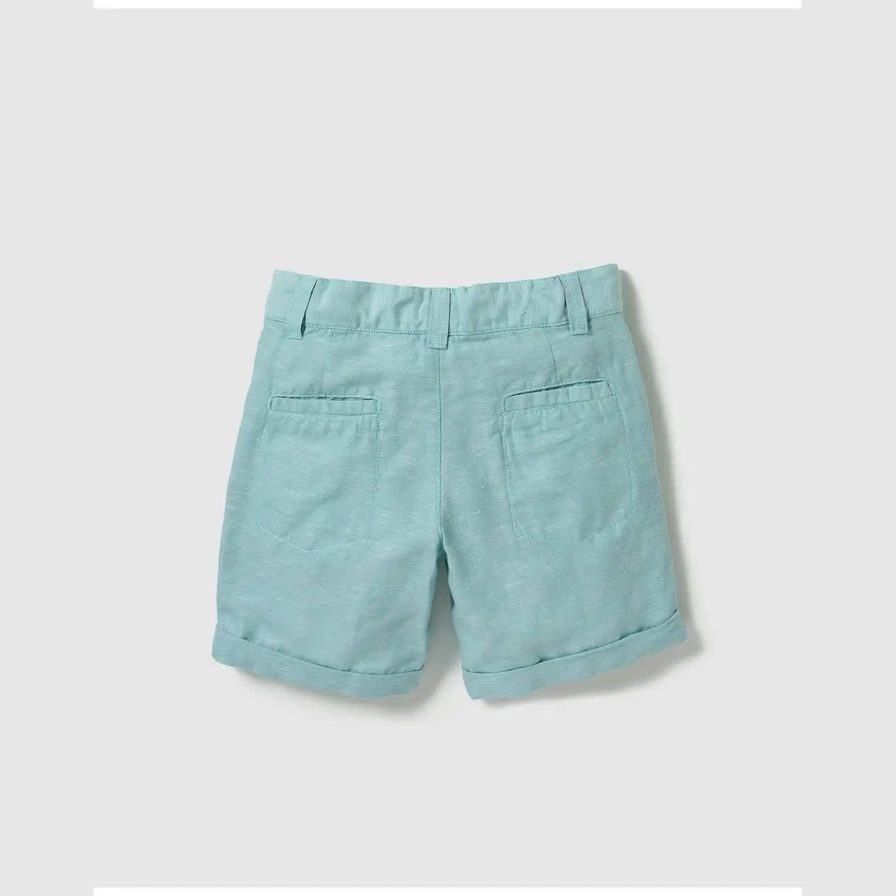 UNIT NINO TEXTILE BERMUDA DE льняная мята|Шорты| |