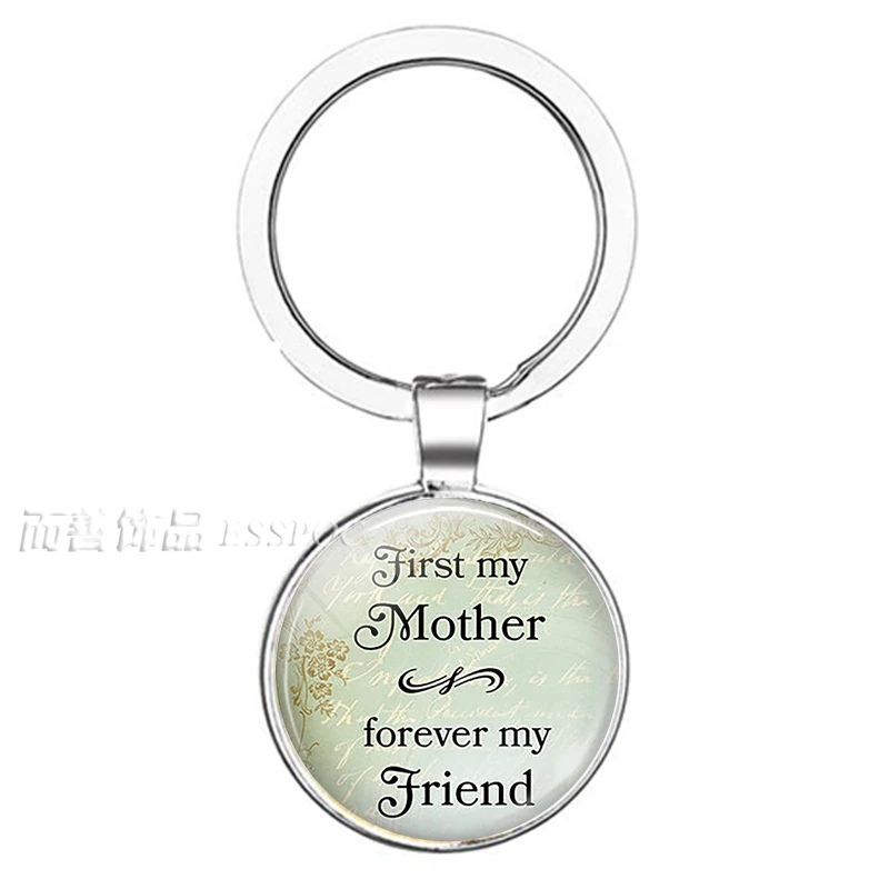 Double Sided Keychain &quot Best Friends Are The Sisters We Choose Friendship Key Chain Glass Dome Jewelry Pendant Sister Gift | Украшения