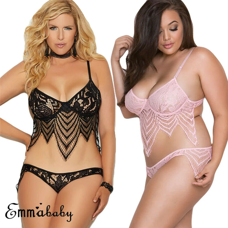 S XXL 2 шт./компл. кружевное сексуальное нижнее белье OpenBra + стринги сексуальный