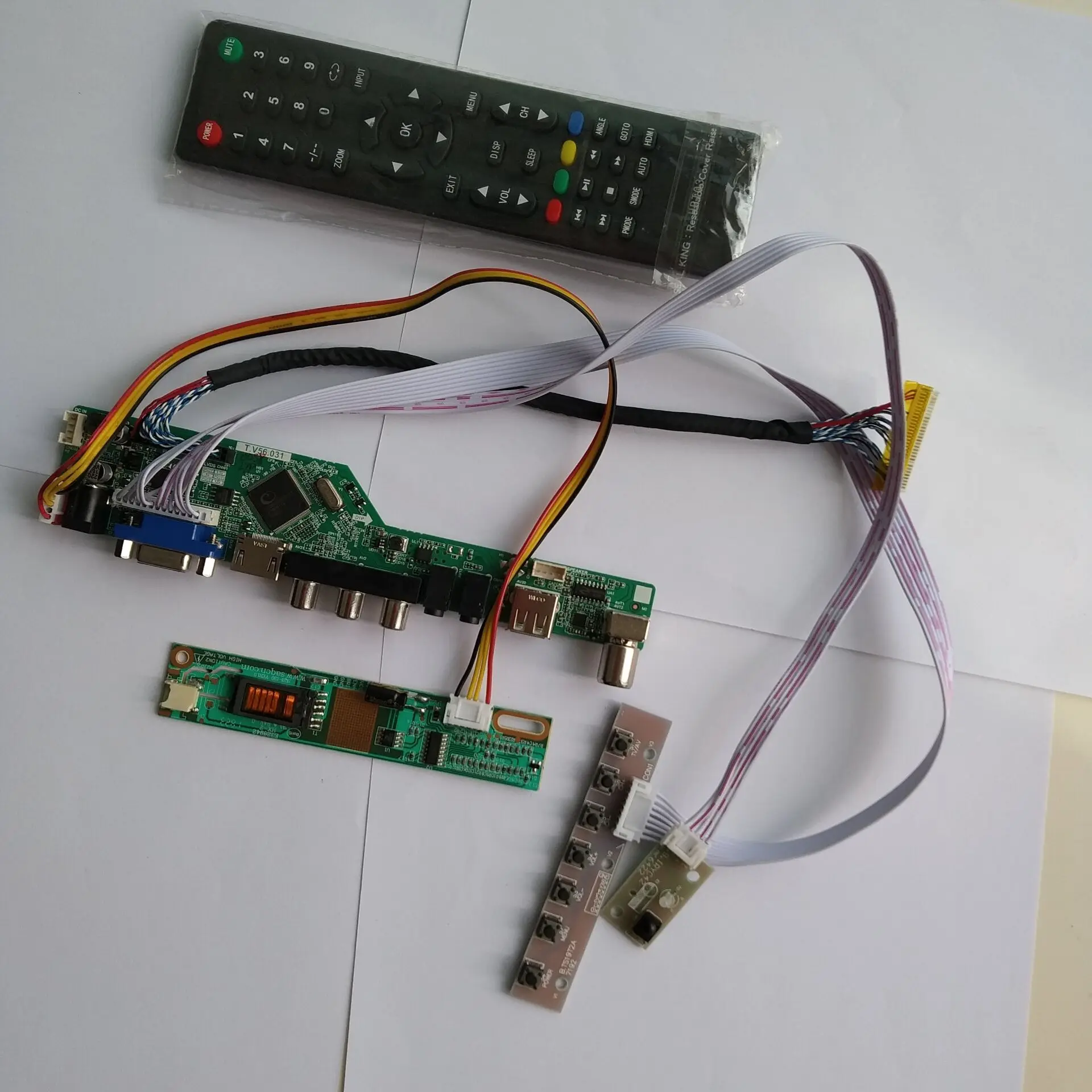 ТВ HDMI USB VGA Аудио AV LCD LED 1 CCFL лампы контроллер плата драйвера для B141EW01 V0 1280X800 панель