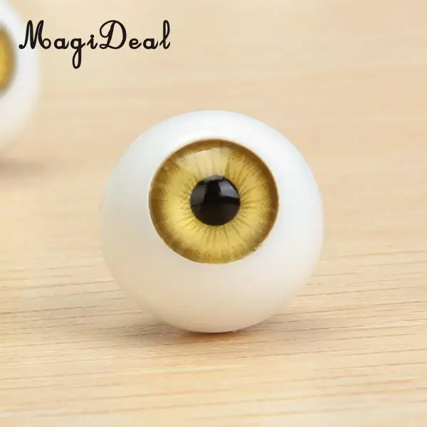 8 шт./упак. круглые акриловые кукольные глаза глазные яблоки для кукол плюшевые