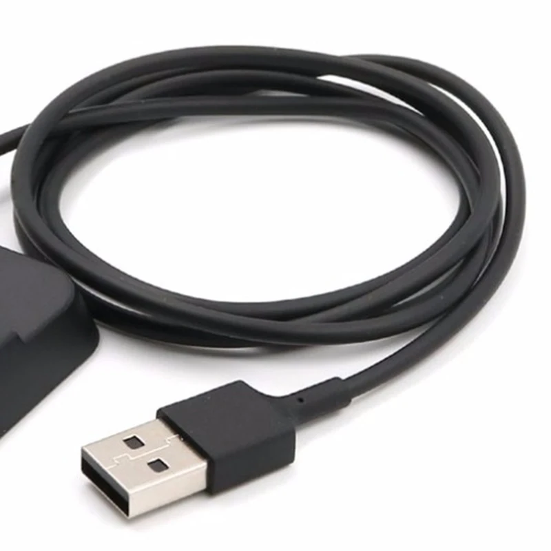 Смарт часы Подставка для зарядки с USB кабелем браслет зарядное устройство Черный