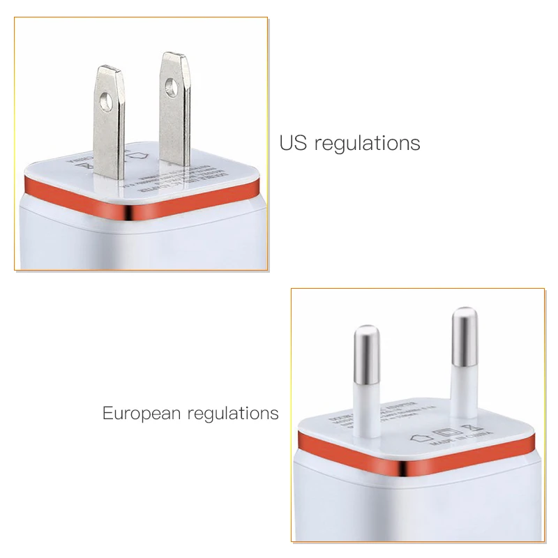 USB Зарядное устройство для iPhone X XS MAX 8 iPad стены ЕС США адаптер samsung S9 плюс Xiaomi Redmi Note 5