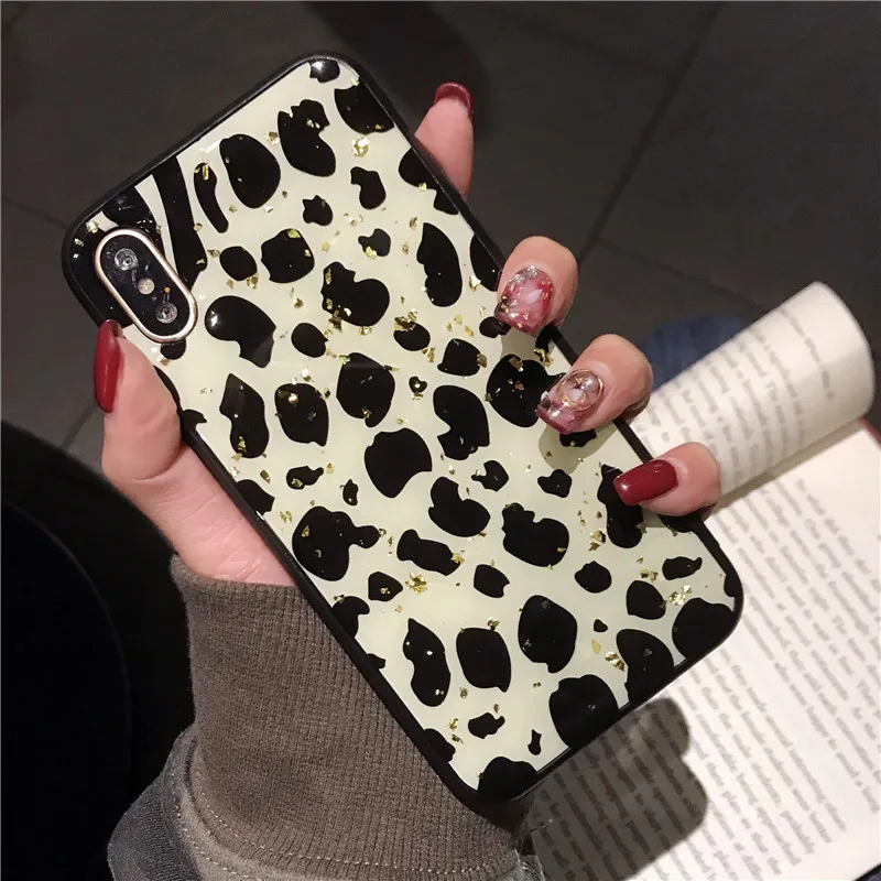 Новый Lov Телефон чехол для Iphone 6 6s 7 8 Plus X Xr Xs Max роскошный блестящий яркий Фольга