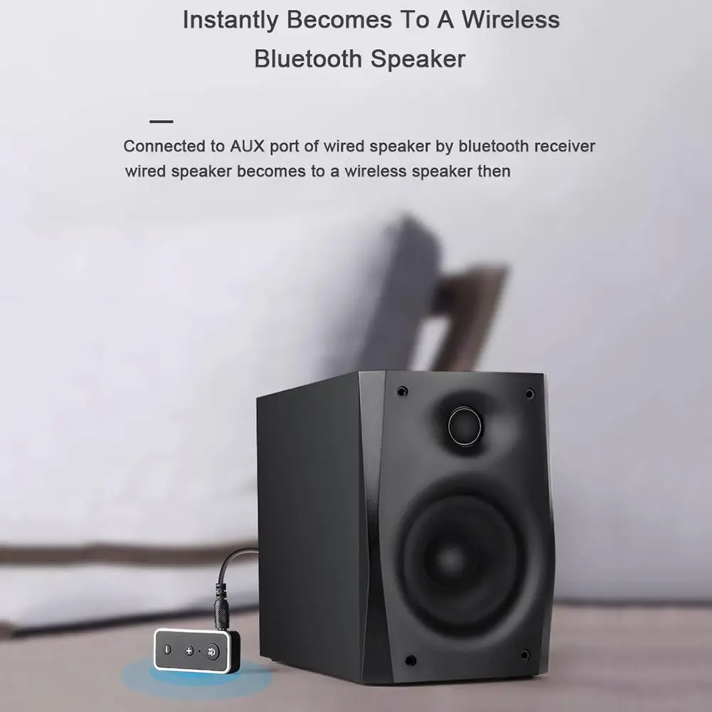 Приемник Bluetooth 5 0 3 мм AUX аудио беспроводной адаптер для наушников динамиков
