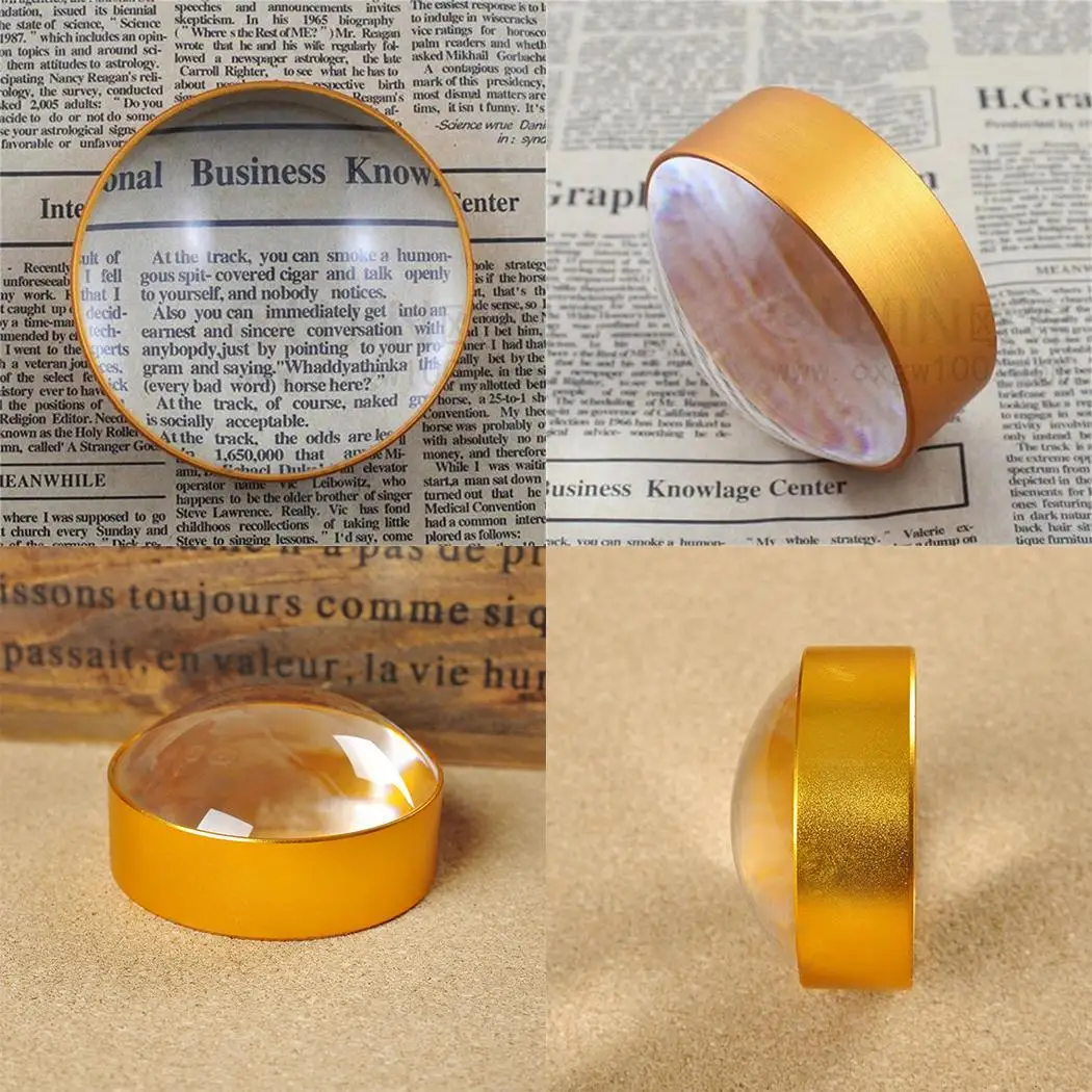 Magnifying Glass Mini Portable Sliding Use 6x Reading As Picture | Инструменты