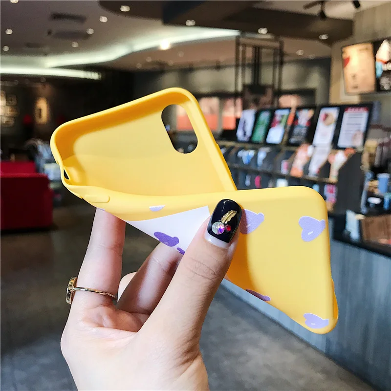 Lovebay чехол для телефона iPhone 6 6s 7 8 Plus X XR XS Max 5 5S SE милый мультяшный фламинго любовь