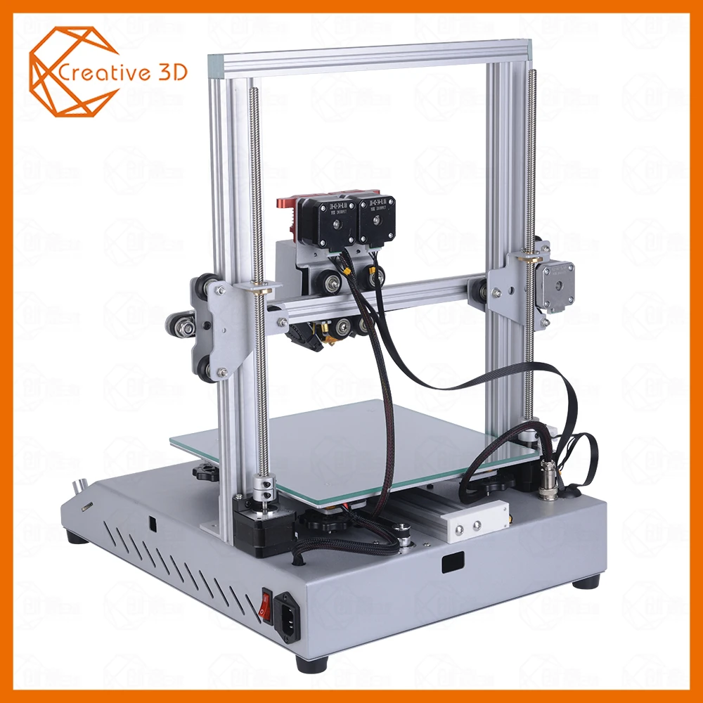 Creative3D BestNew CT01 двухцветный DIY Набор 3D принтер размер печати 250 мм * мм|3D принтеры| |