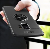 for samsung s 9 s9 plus case silicone tpu skin cover for samsung galaxy s9 s9plus s9 magnetic car holder ring tpu cases