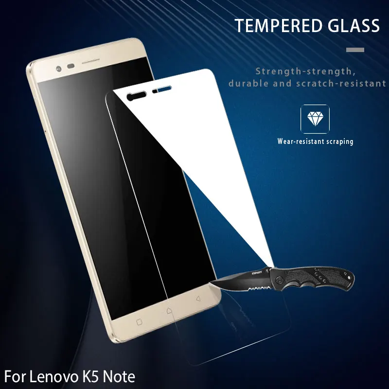 Защитное стекло для Lenovo K6 Note ультратонкая пленка 5 дюйма K5 прозрачная защитная
