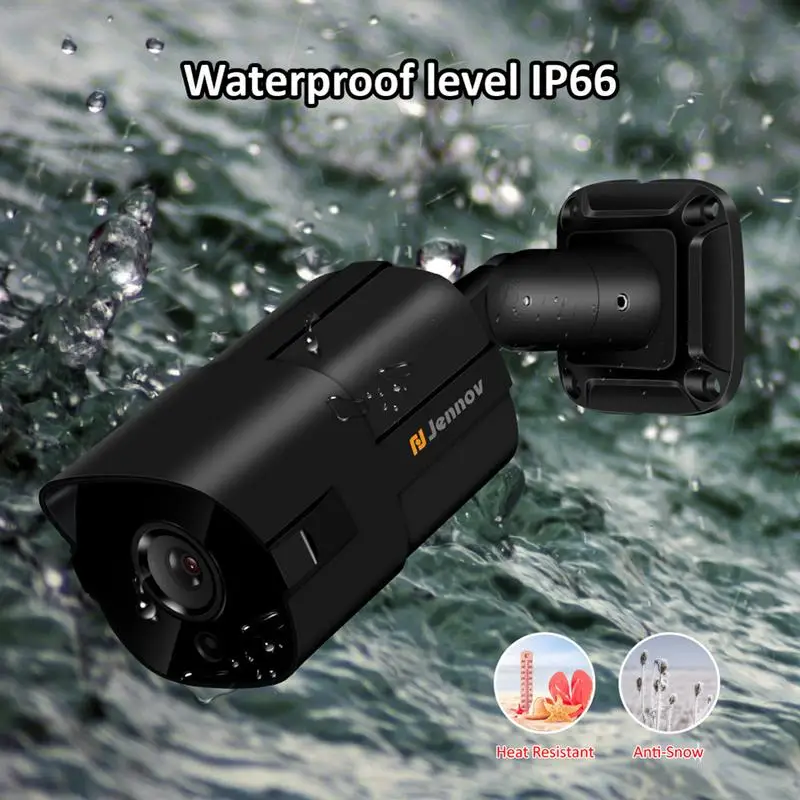 Автомобильная Dvr камера 5MP H.265 IP66 120dB WDR PoE сетевая 2560x1920 ночное видение до 80 м (262 ')