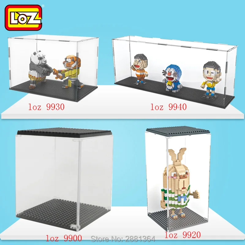 LOZ ideas 3d демонстрационный чехол для алмазных блоков сборные фигурки здания блоки