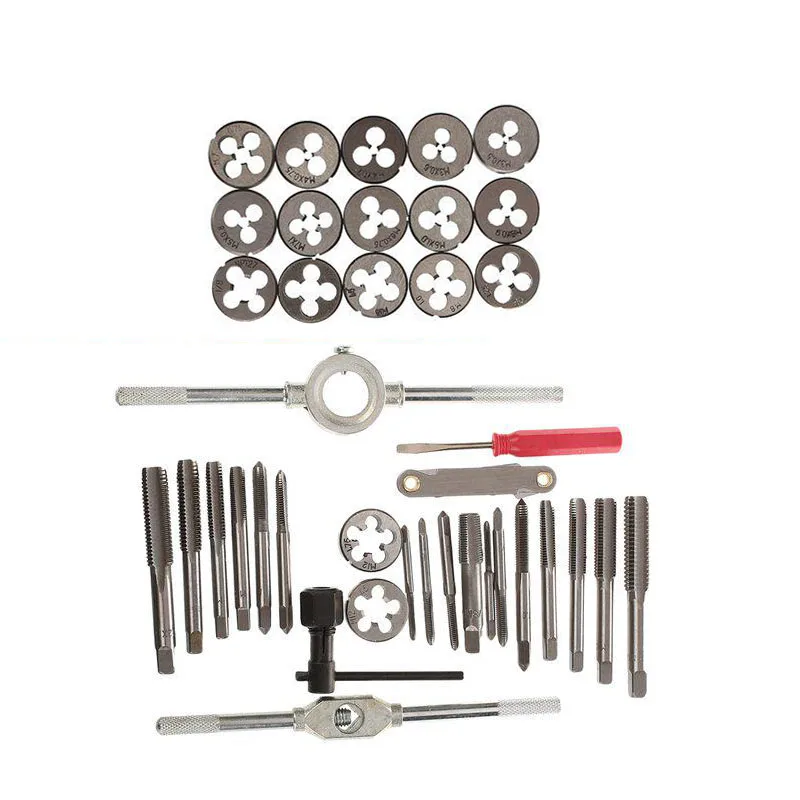 40 шт. набор штампов для крана метрический кран гаечный ключ с резьбой