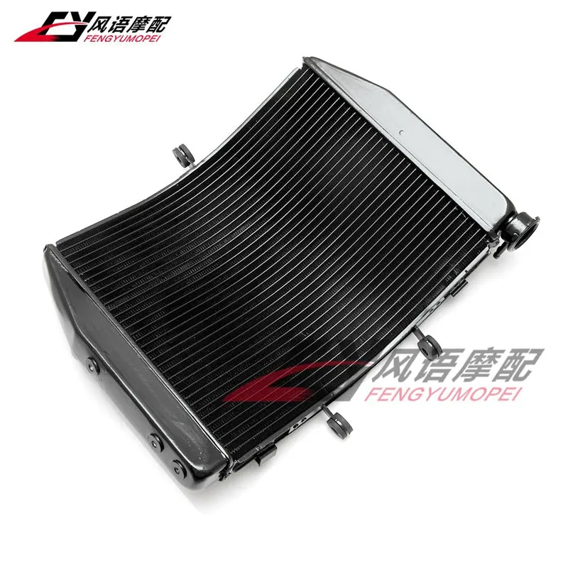 Черный радиатор охлаждения для мотоцикла Kawasaki Ninja ZX 6R ZX6R ZX636 2007 2008|motorcycle cooling|motorcycle