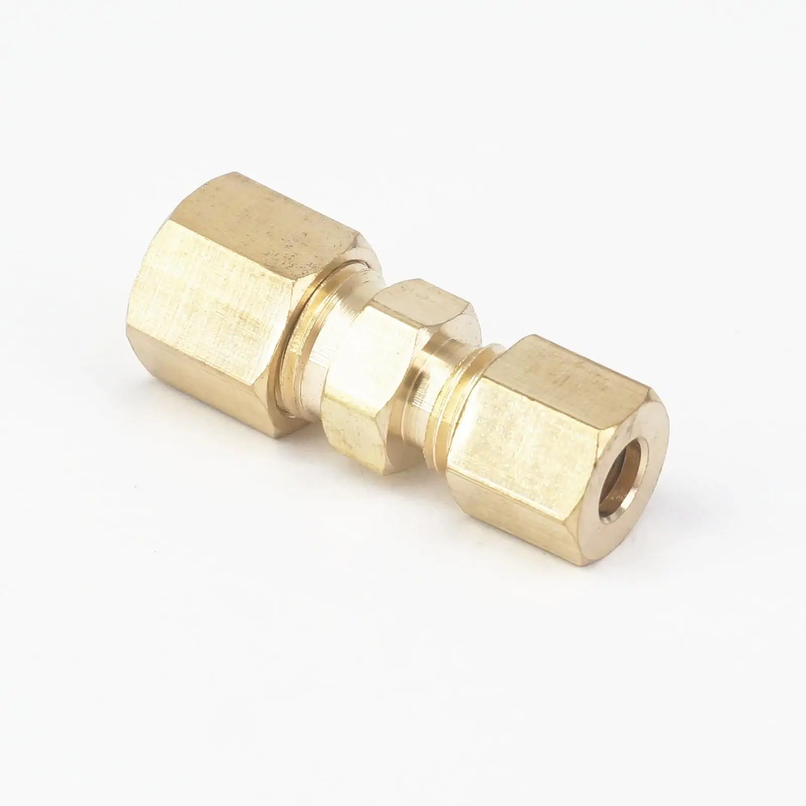 Подходит для 3/16 &quotx 1/4&quot труба OD прямое сжатие соединение латунный фитинг