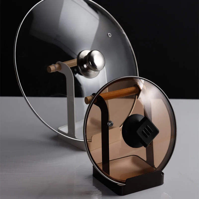 Подставка для крышек кастрюль многофункциональный держатель из нержавеющей