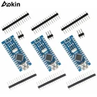 Мини-USB с Загрузчиком для Arduino Nano 3,0, контроллер для Arduino CH340, USB-драйвер 16 МГц, nano v3.0 ATMEGA328P