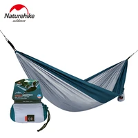 naturehike 1 2 persons ultralight single double camping hammock outdoor hammock swings hanging tent portable sleeping bed