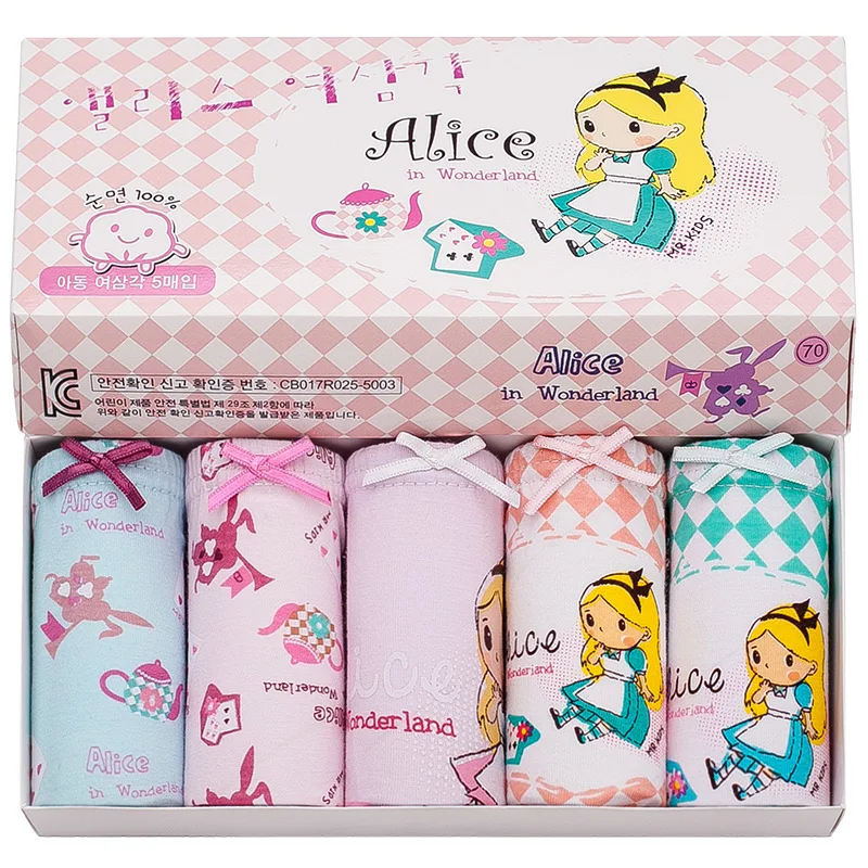 5 шт./лот новый милый мультфильм Детское нижнее белье хлопок комфортные дышащие