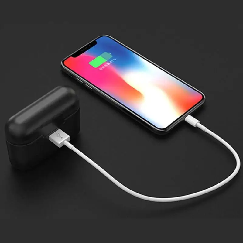 BL1 мини TWS беспроводные наушники Bluetooth гарнитура с зарядным устройством 1200 мАч 2200