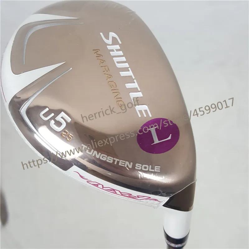 Новые женские Гольф клубы Maruman SHUTTLE Golf Hybrid wood U5 clubs графитовая крышка вала для