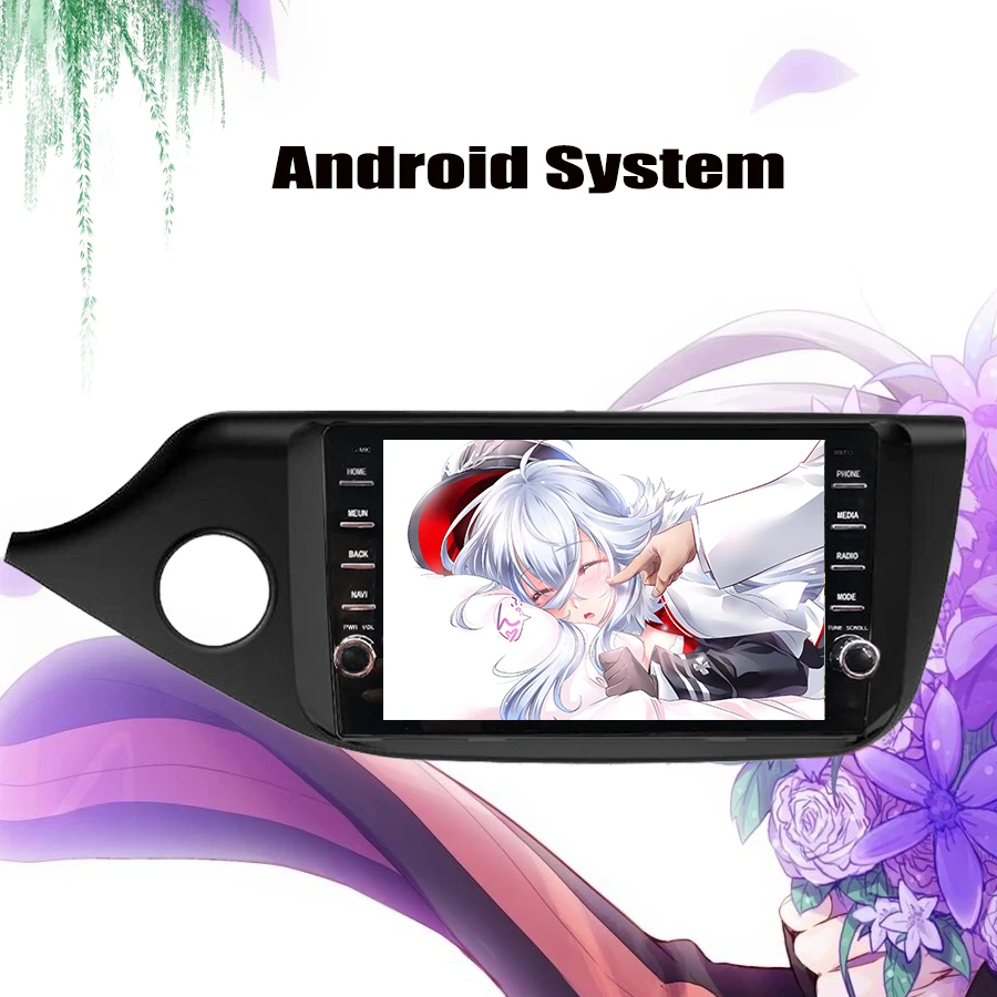 Автомобильный мультимедийный плеер Android 10 0 2din 8 &quot Wi-Fi BT GPS навигация для 2012 2013 2014