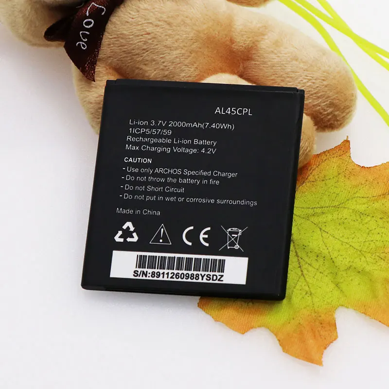 JRZ 3.7V 2000mAh For ARCHOS AL45CPL Battery phone Replacement Batteries Bateria | Мобильные телефоны и аксессуары