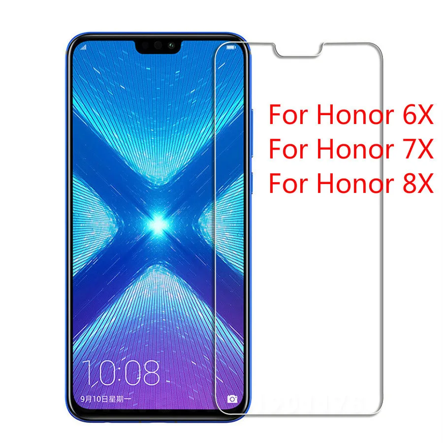 Закаленное стекло для Huawei Honor 8 7 6 0 26 мм 2.5D 9H Защитная пленка экрана 7X 6X 8X Max