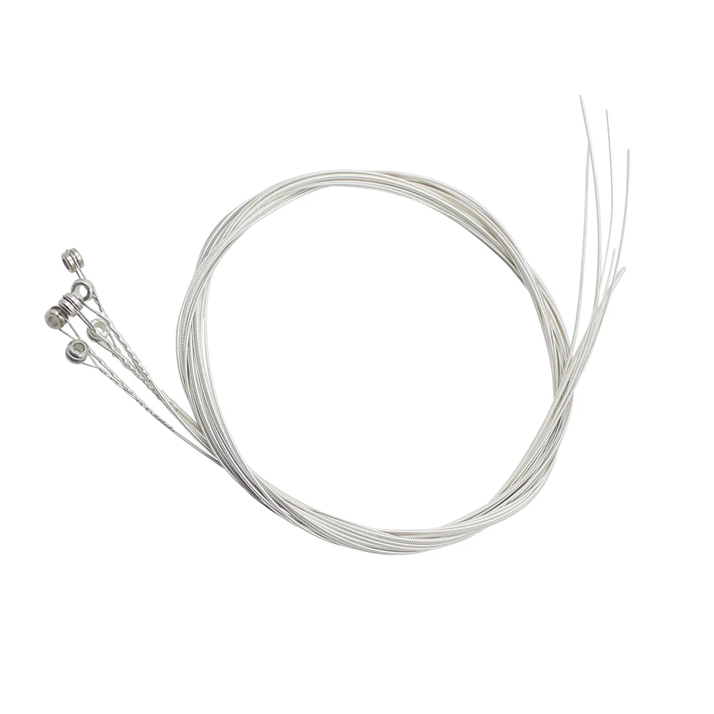 

Набор струн для акустической гитары из нержавеющей стали с посеребренной обмоткой из медного сплава, 1-6 (.010-.047), 6 шт.