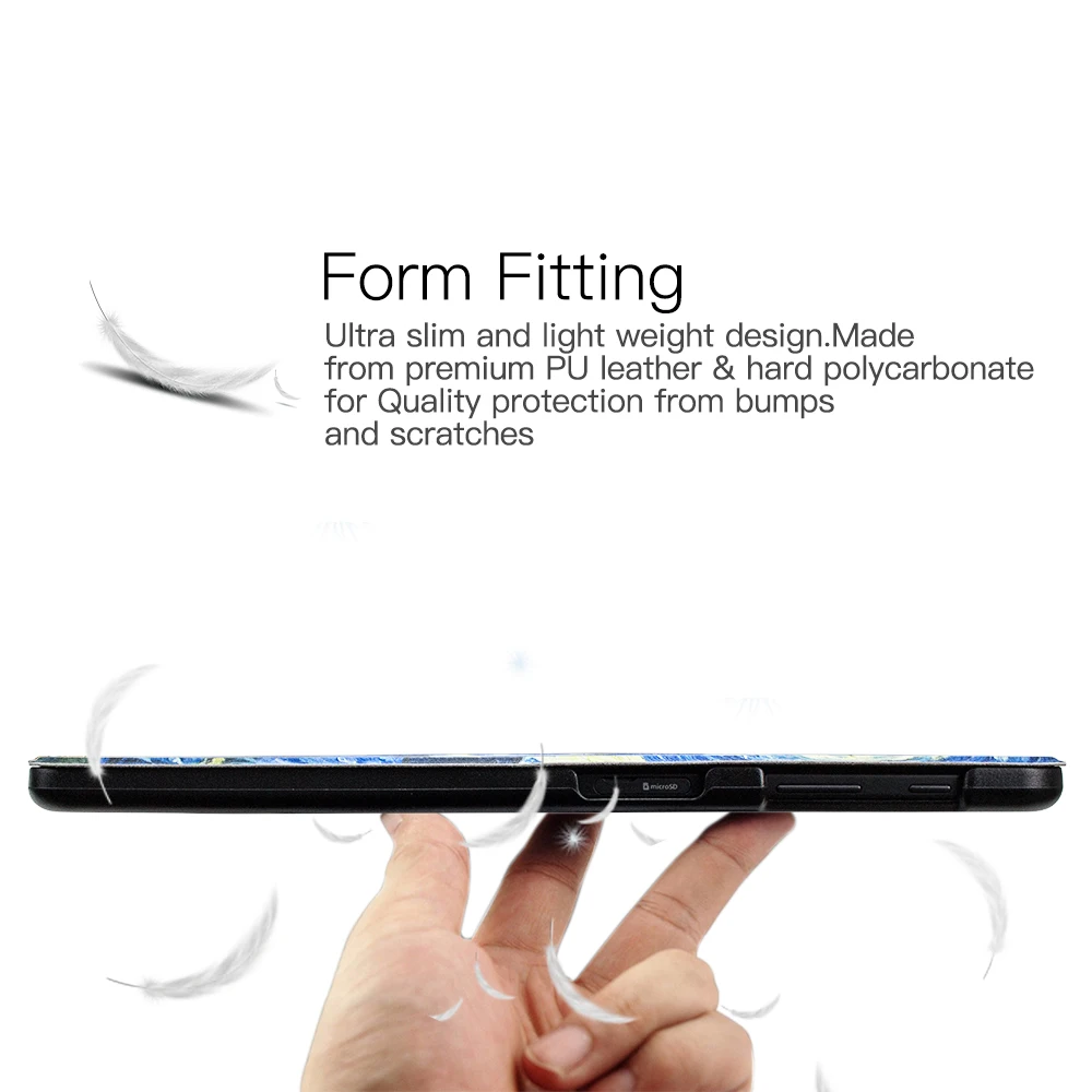 Чехол для samsung Galaxy Tab 10 1 Ultra Slim кожа PU Стенд Смарт делам Обложка дюймов Tablet T580