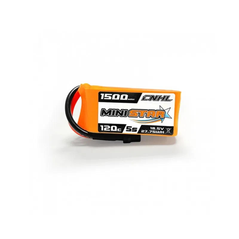 Новое поступление CNHL MiniStar 18 5 V 1500mAh 5S 120C Lipo батарея XT60U разъем для