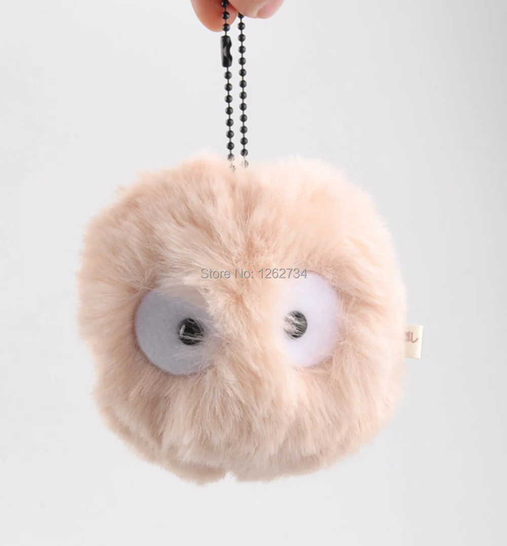 10/Lot Cute 8 Styles My Neighbor Totoro Dust Soot Keychain 8CM Soft Kids Pendant Plush Doll Figure Retail | Игрушки и хобби