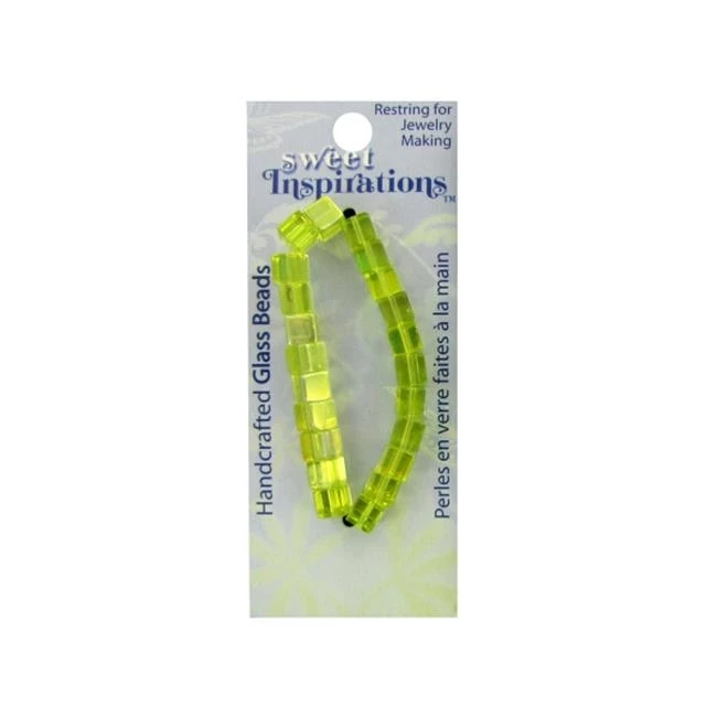 Зеленый стеклянные бусины 2 карты-упаковка из 90 | Дом и сад