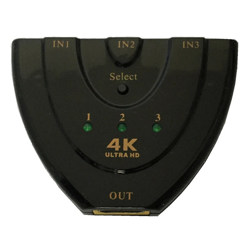 OPQ Горячая продажа 4K x 2K 3D Mini 3 порта HDMI переключатель 1.4b сплиттер в 1 выход порт
