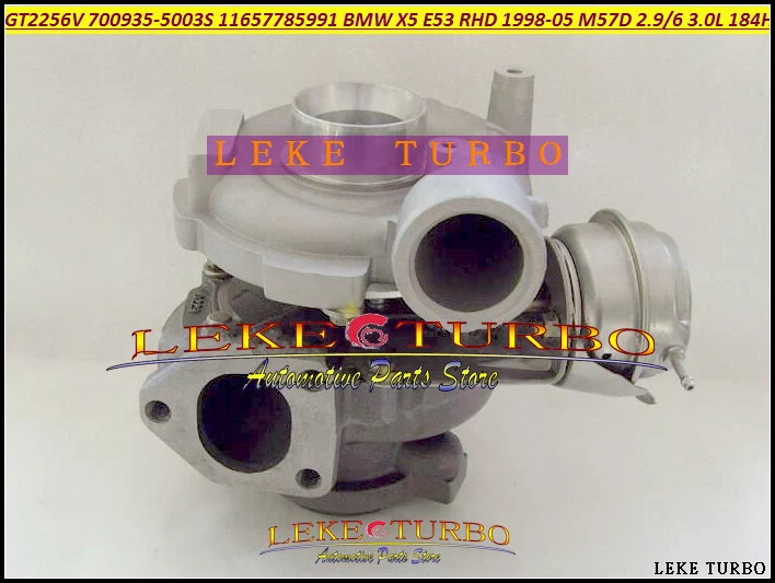 Бесплатная доставка GT2256V 700935 700935-5003S 700935-0001 11657785993 7785993B 7785993C03 Turbo для BMW X5 E53 1999-03 M57D