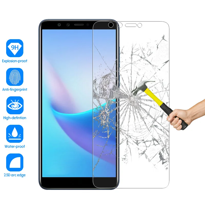 9H Tempered Glass For Huawei enjoy 8 plus Screen Protector Film 5.93 inch Easy To Install | Мобильные телефоны и