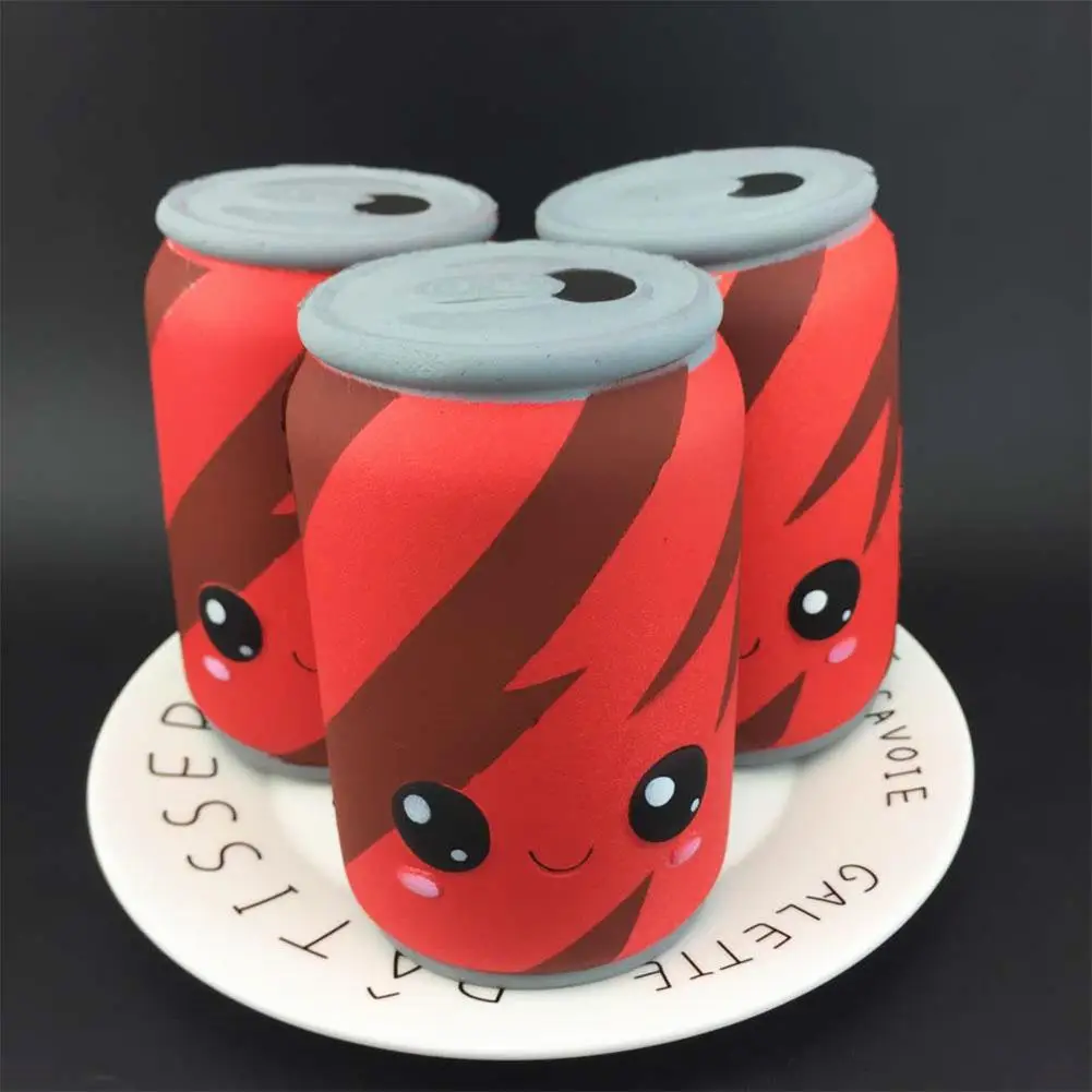 Simulation Coke Can Toy Rebound Slowly and Simulate Slow Down The Decompression PU | Игрушки и хобби