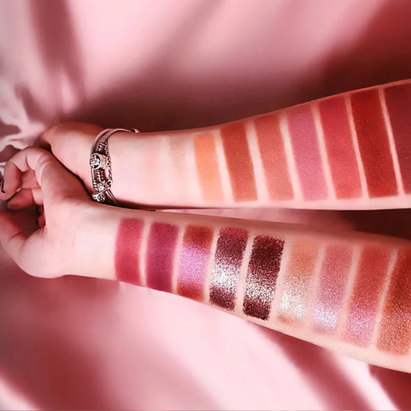 Оригинальная палитра теней для век 18 цветов мерцающие блестящие матовые тени