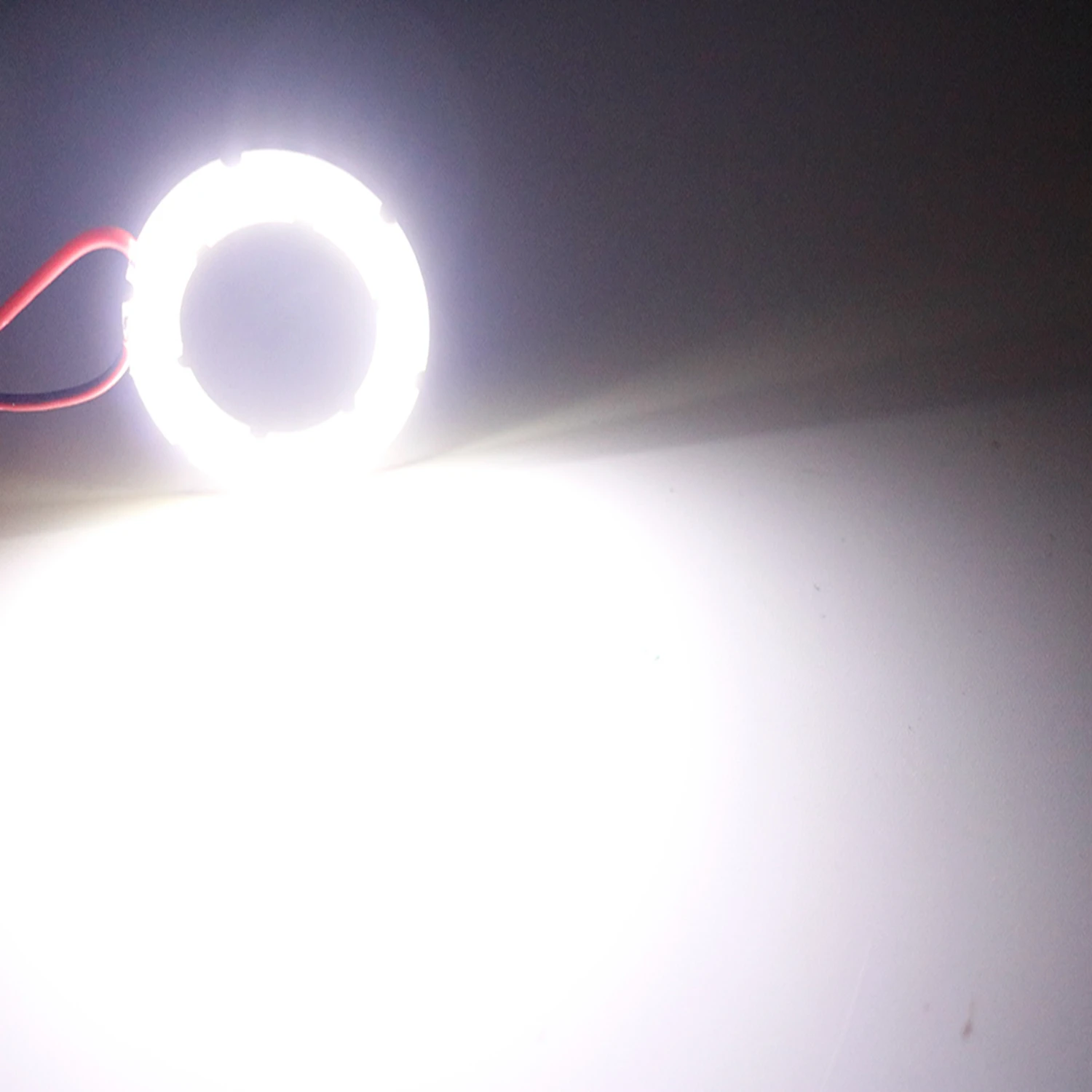 1 пара Автомобильные противотуманные фары с ангельскими глазками COB 45 мм DC 12 в 14