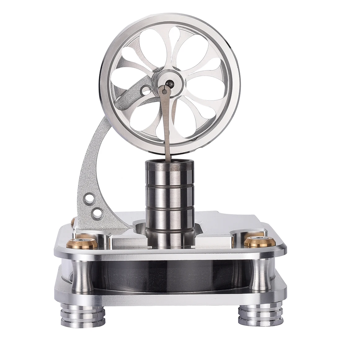 

2021 Durable Low Temperature All-metal Stirling Engine Model Toy for Class Teaching Science Model Building Steam Stem Kit