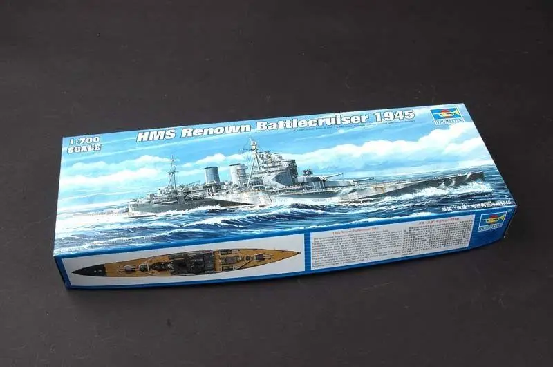 Trumpeter 1/700 05765 HMS Battle Cruiser Renown 1945|Наборы для сборки моделей| |