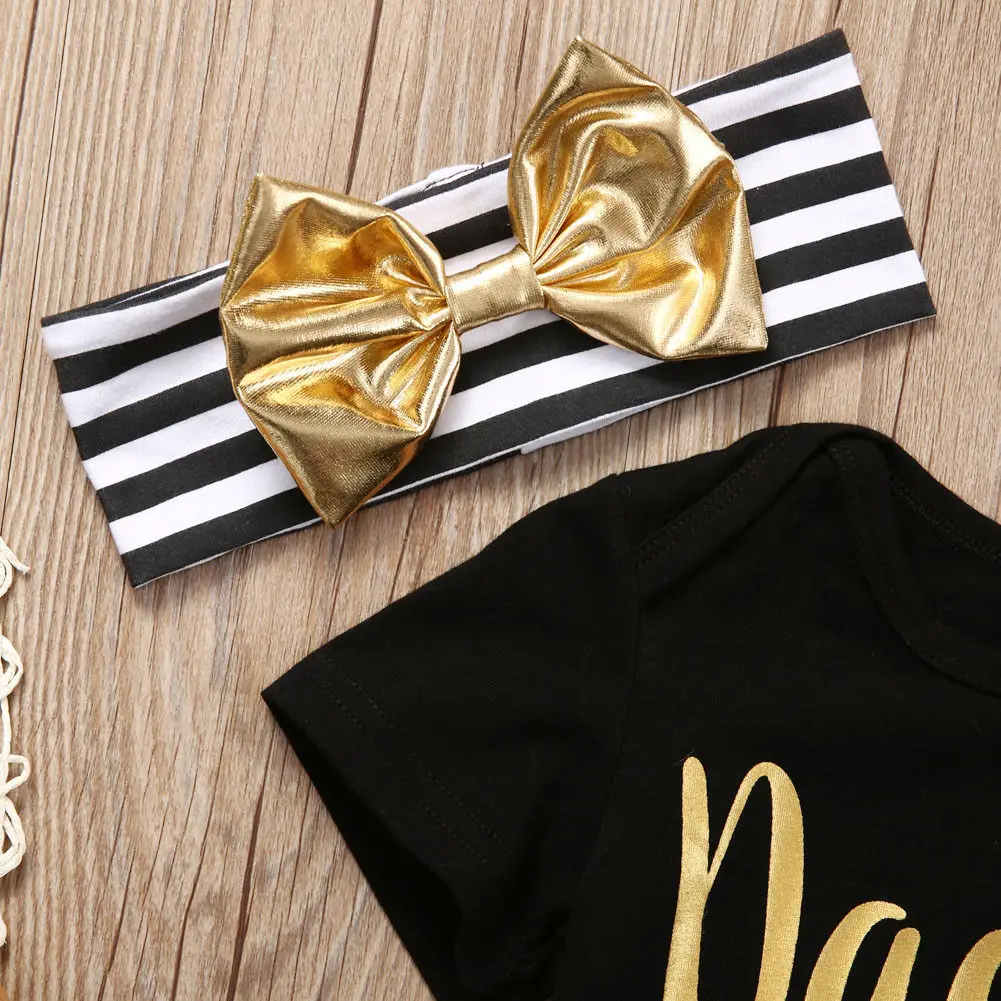 Pudcoco/комбинезон для маленьких мальчиков и девочек повседневный топ + полосатые