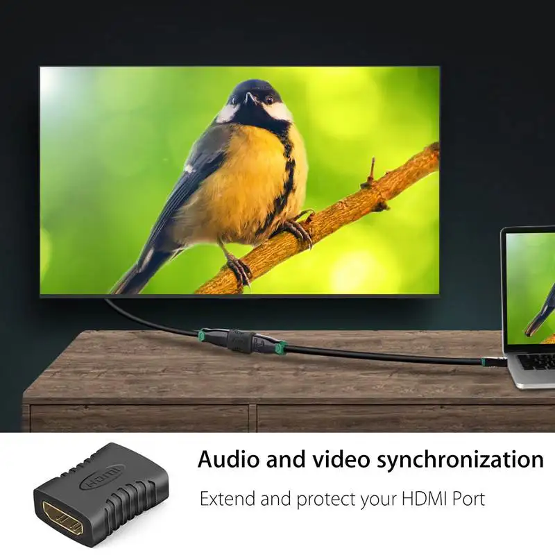 10 шт. Hdmi Женский к женскому муфте расширитель адаптера разъем F для Hdtv Hdcp|Адаптеры