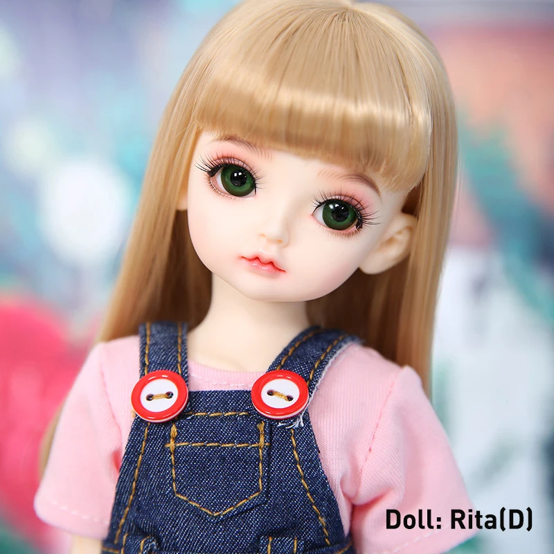 1/6 Кукла шарнирная полный комплект костюм Рита душаллерри ванильный Маус Kimi Nine9