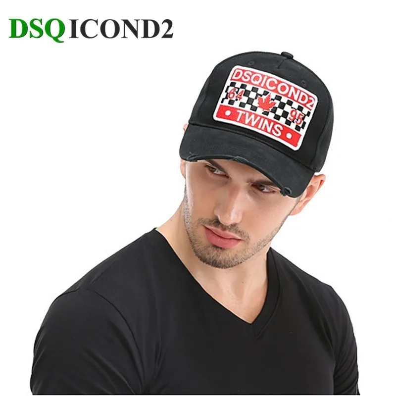 Dsqicond2 Бейсбол Кепки s 100% хлопок Для женщин мужчин песчаный пляж соломенная шляпа