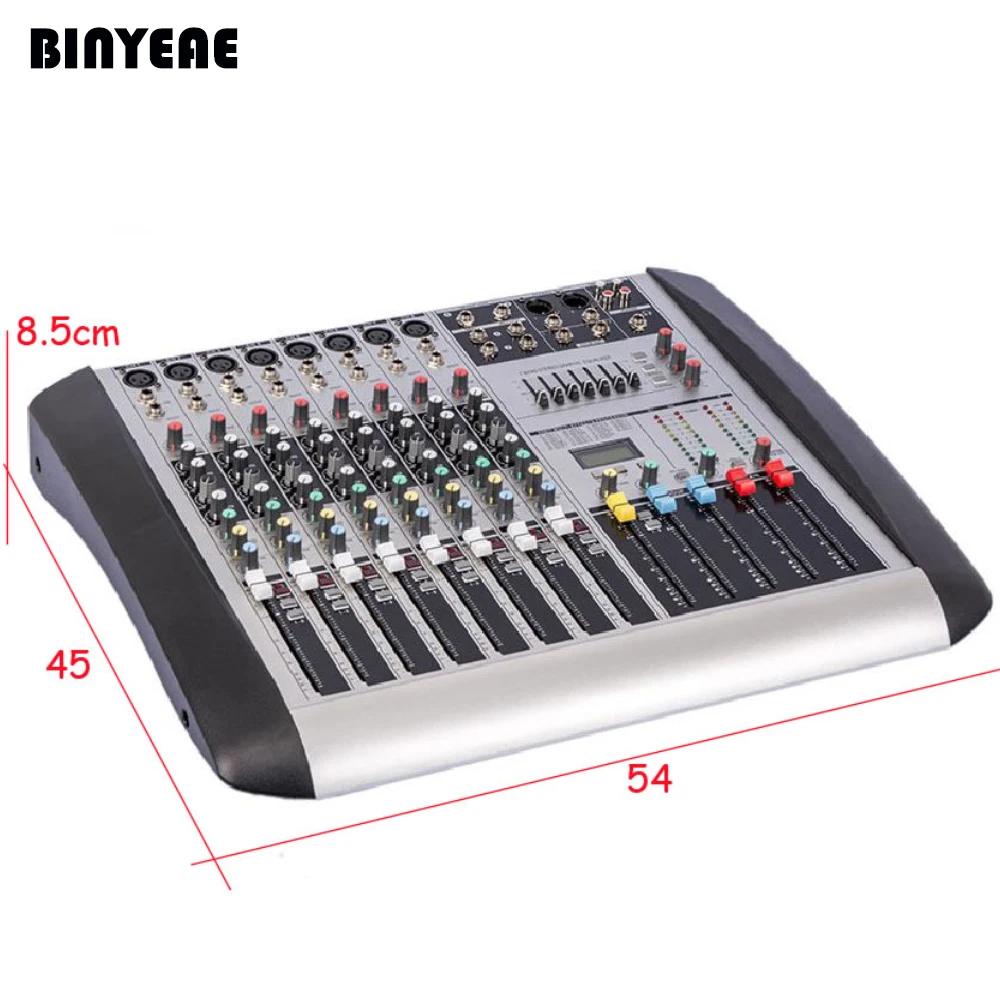 HX802 микшерная консоль 8 каналов DJ Audio Remote микшер Mezcladora De DJ|dj audio|dj consoledj mix |