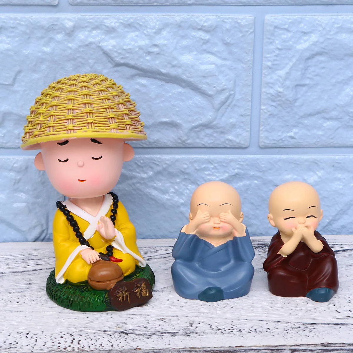 Набор из 5 танцевальных игрушек Monk украшение для приборной панели автомобиля